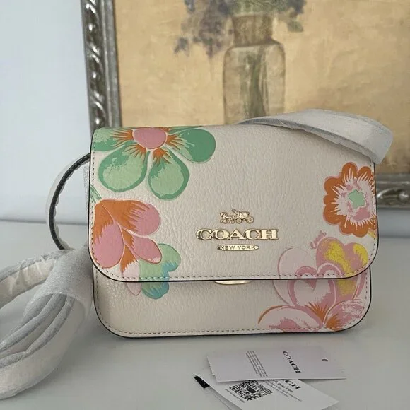 NWT Coach Mini Brynn Crossbody With Dreamy Land/Mystical Floral Print C8324 - Picture 1 of 10
